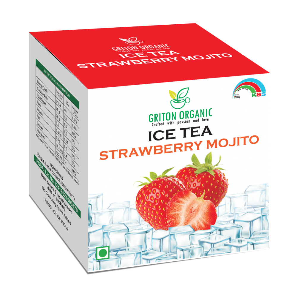 ICE TEA -Strawberry Mojito