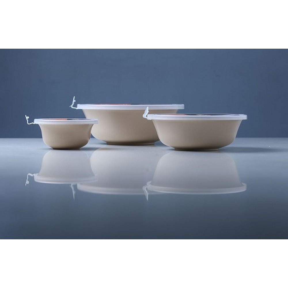 Le Wàre Oscar Cook Serve Store Bowl with Lid - 3pcs 